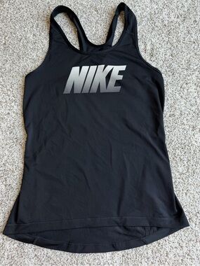 Nike Pro Dri-FIT Black Racerback Athletic Tank Top Women’s Small S Training